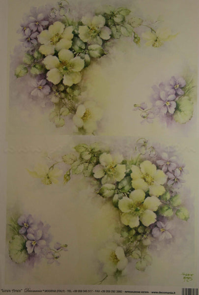 Fogli carta decoupage Decomania - Stock 25 Pz Assortiti - Mis. 30x40